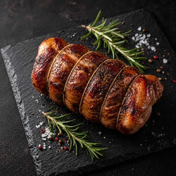 Cooked Leg of Lamb Boned & Rolled