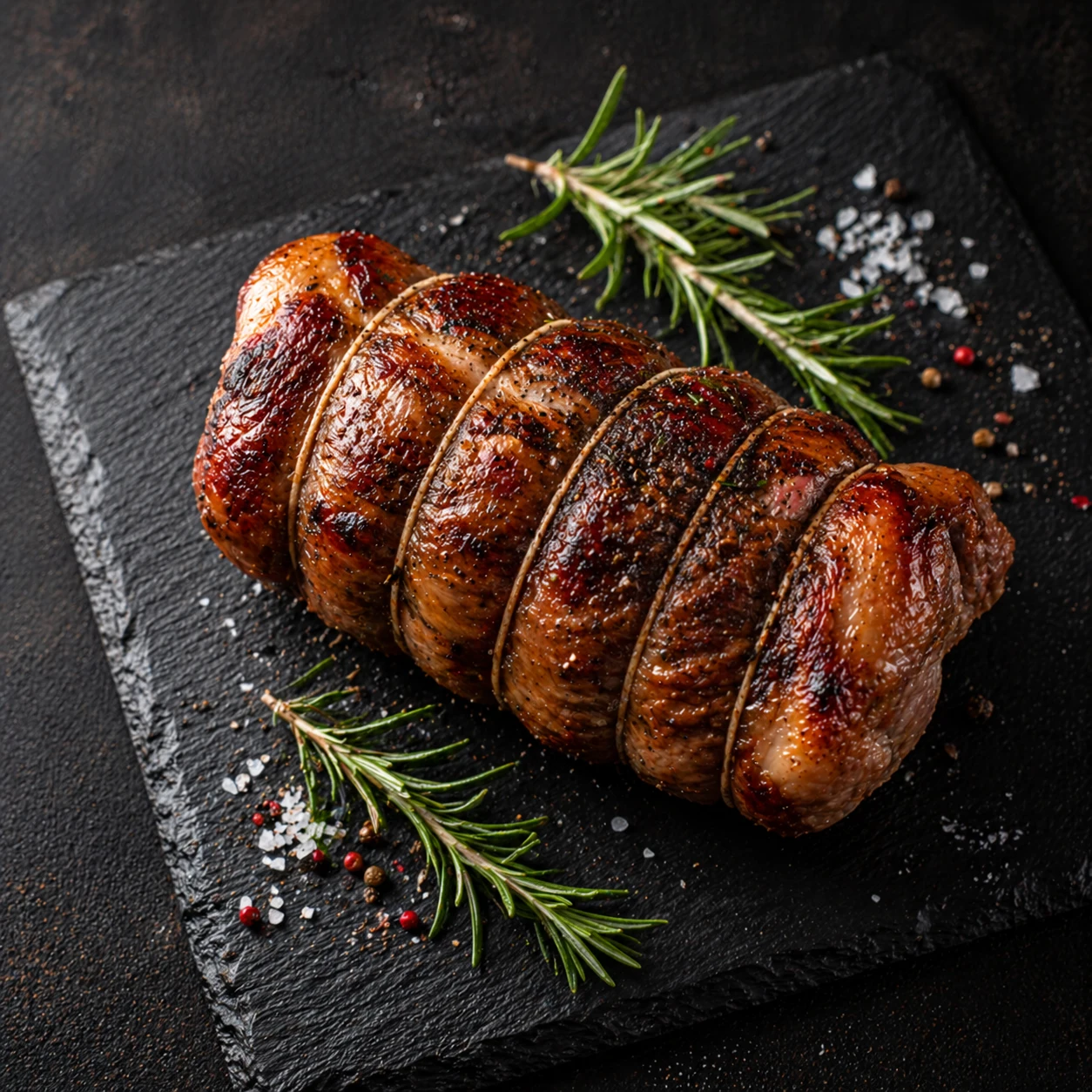 Cooked Leg of Lamb Boned & Rolled