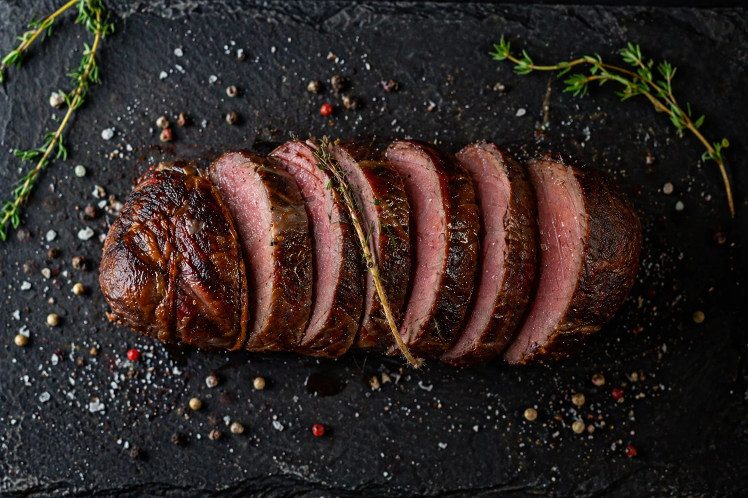 Cooked Rolled Haunch of Venison