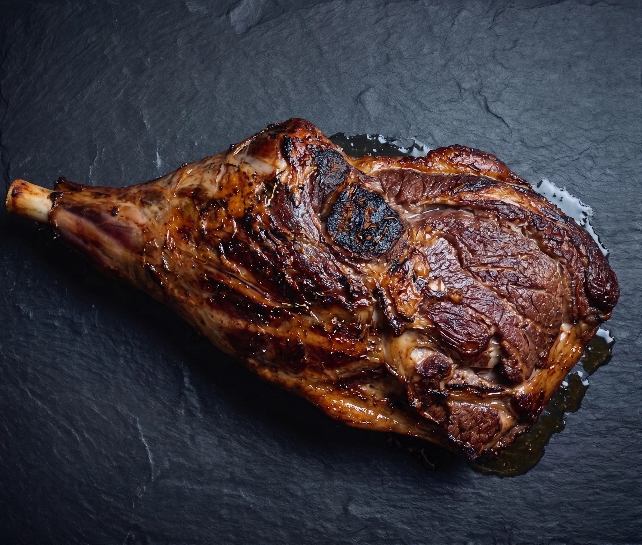Cooked Venison Haunch