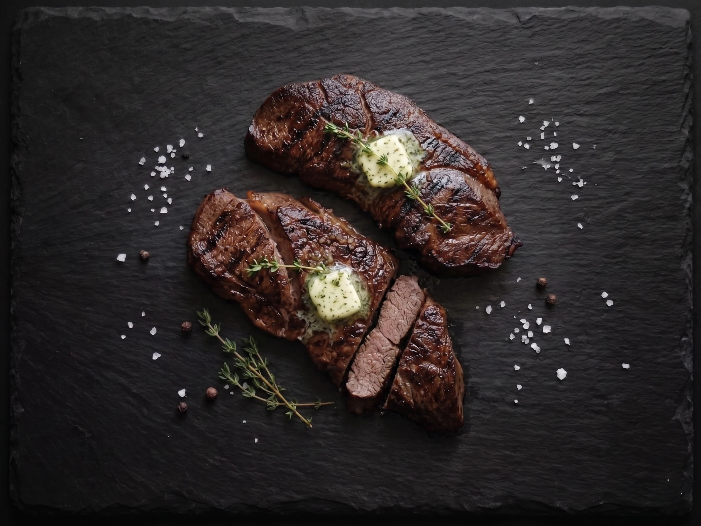 Cooked Venison Fillet Steak