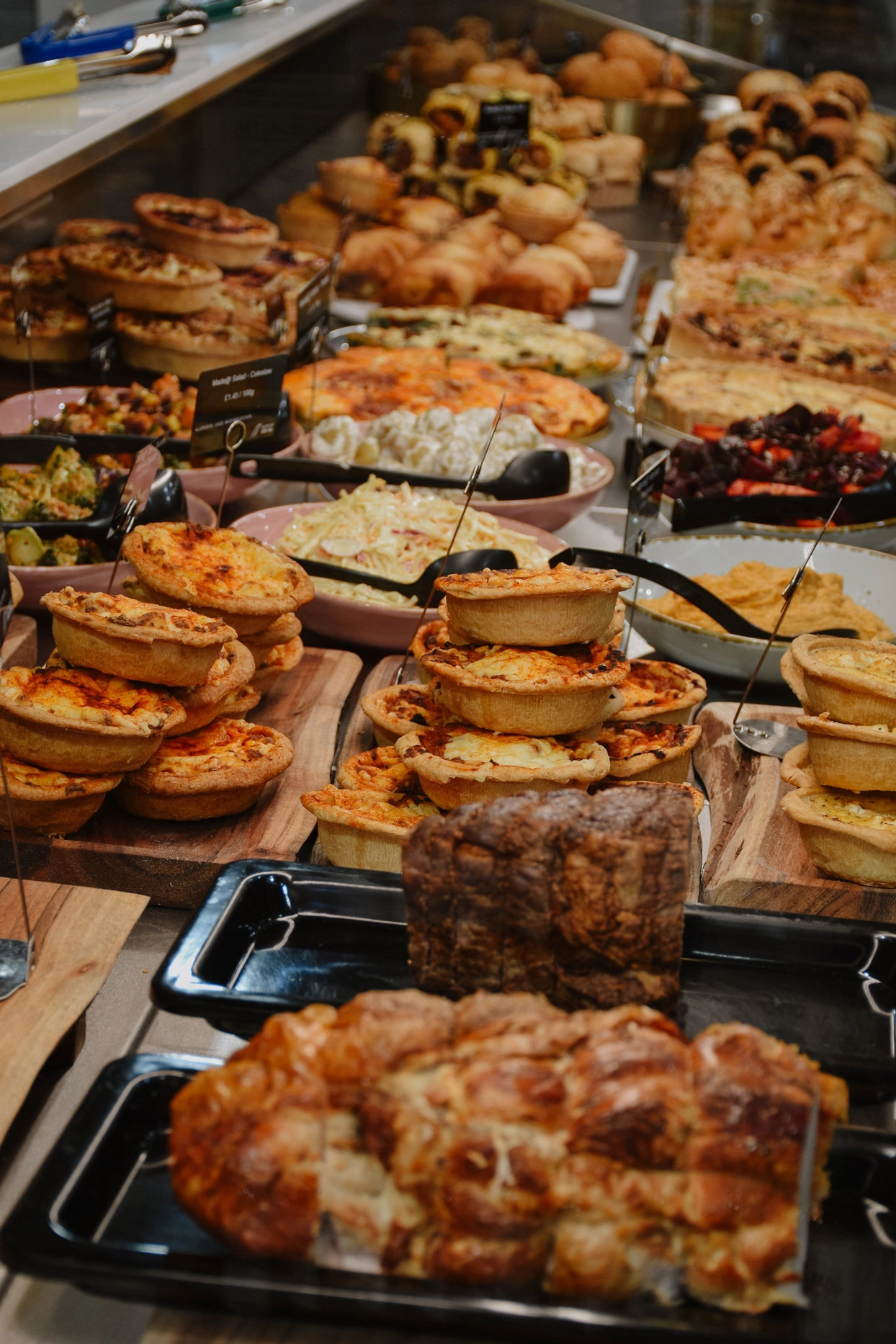 The deli counter at Suffolk Food Hall