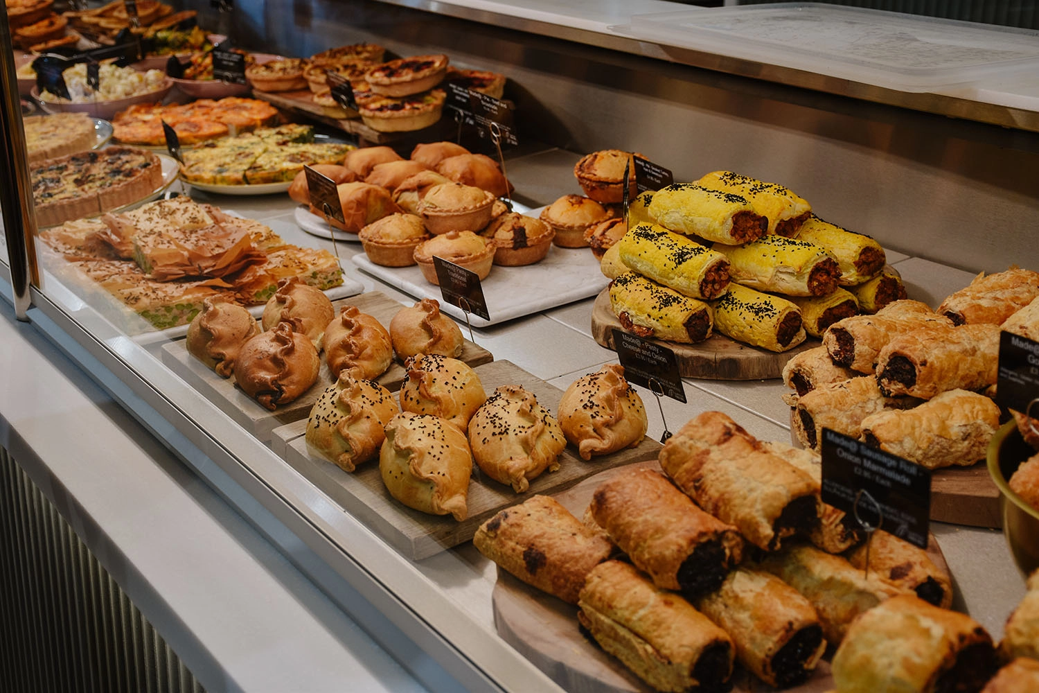 The deli counter at Suffolk Food Hall