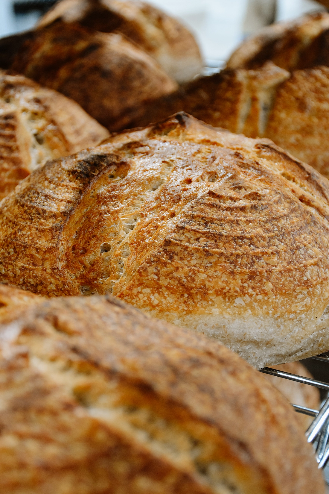 Bakery items at the Suffolk Food Hall