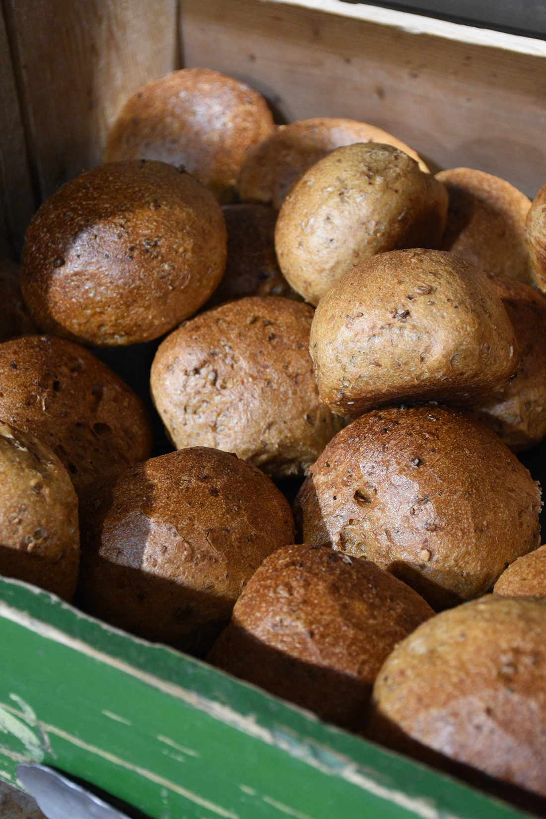 Bakery items at the Suffolk Food Hall