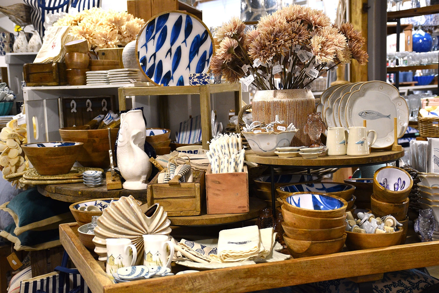 Kitchenware for sale at Suffolk Food Hall