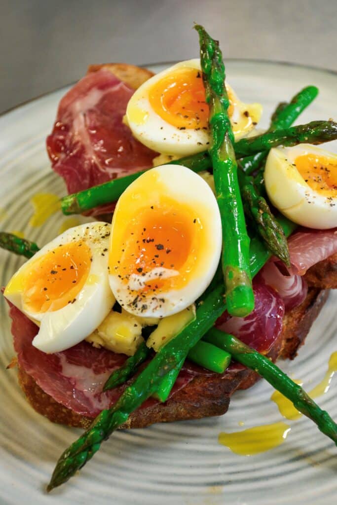 Pan Fried Local Asparagus