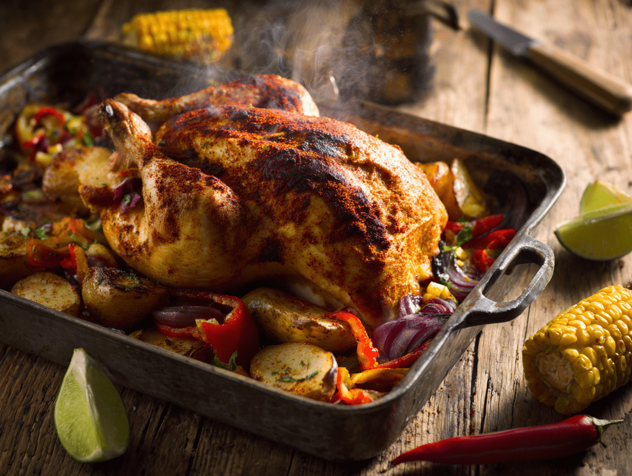 Mexican Inspired Sunday Chicken